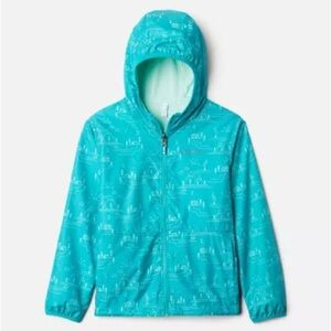 Columbia Kids Pixel Grabber Reversible Jacket, size 10/12